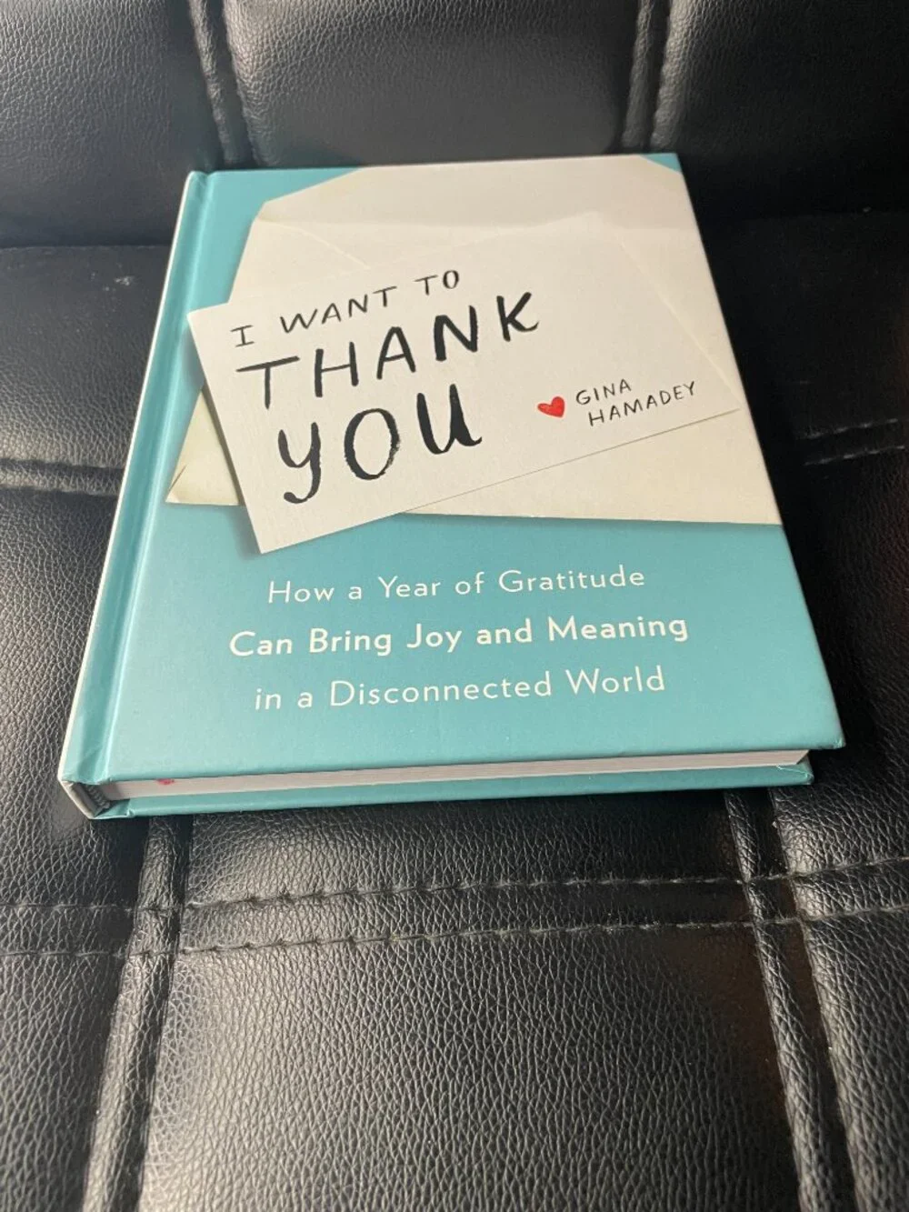 I Want to Thank You: How a Year of Gratitude Can Bring Joy Book-Hardcover